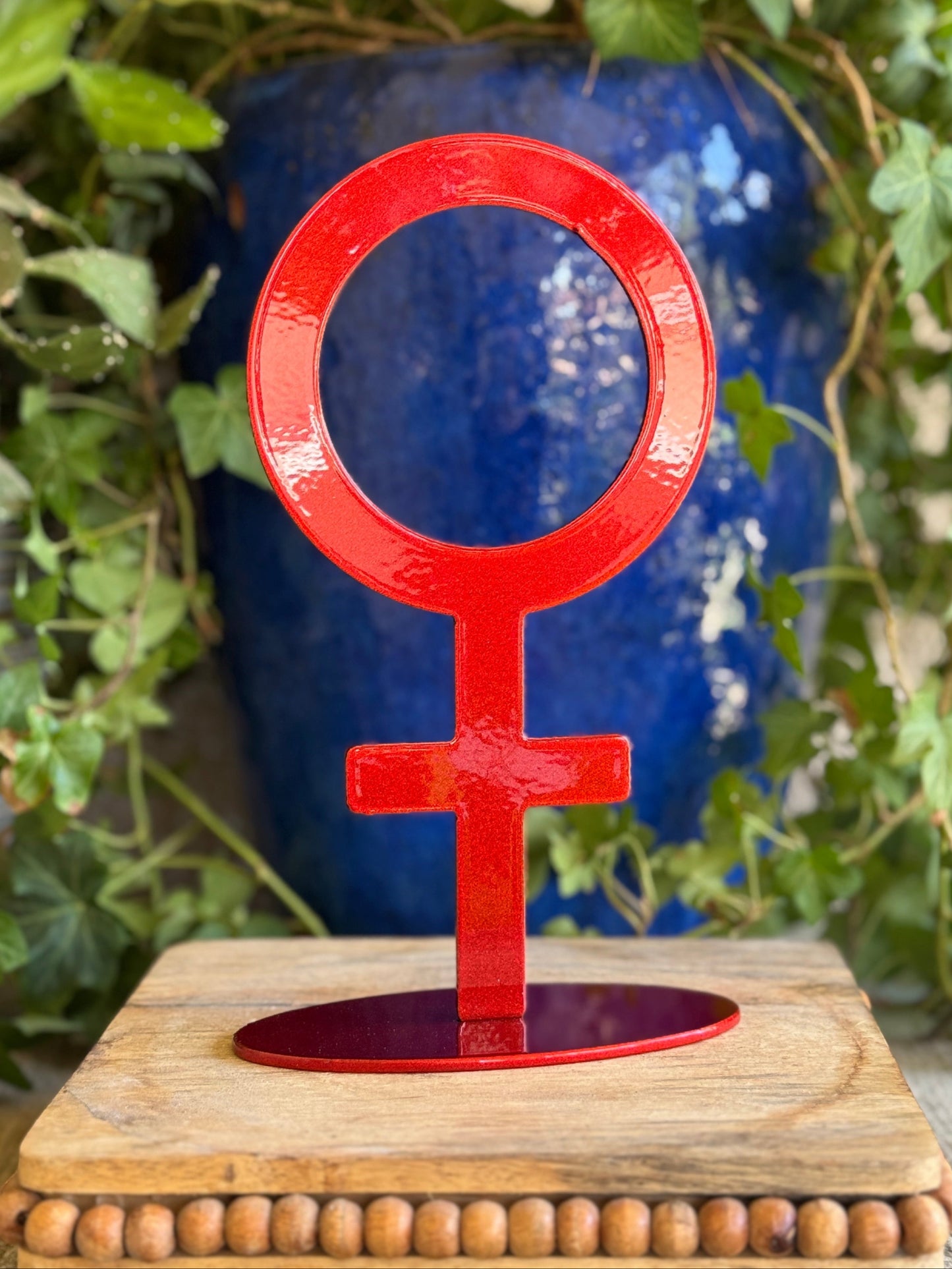 Wild cherry Venus statue