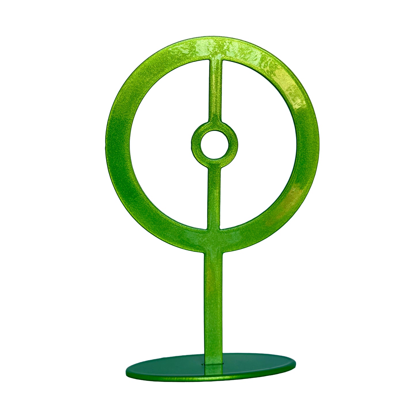 Handmade Metal Sun Symbol Statue – Celestial Sculpture of Vitality & Illumination