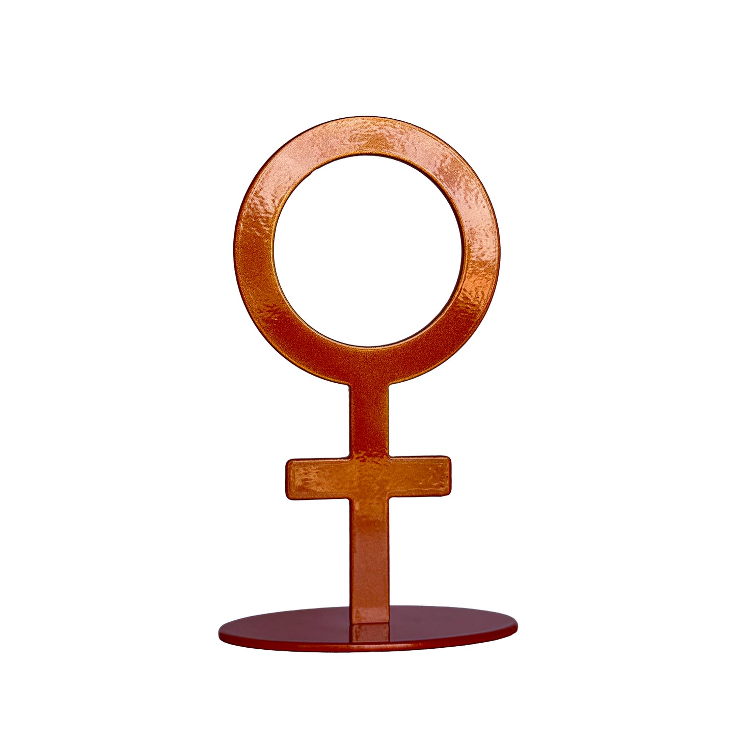 Handmade Metal Venus Symbol Statue – Celestial Sculpture of Love & Beauty