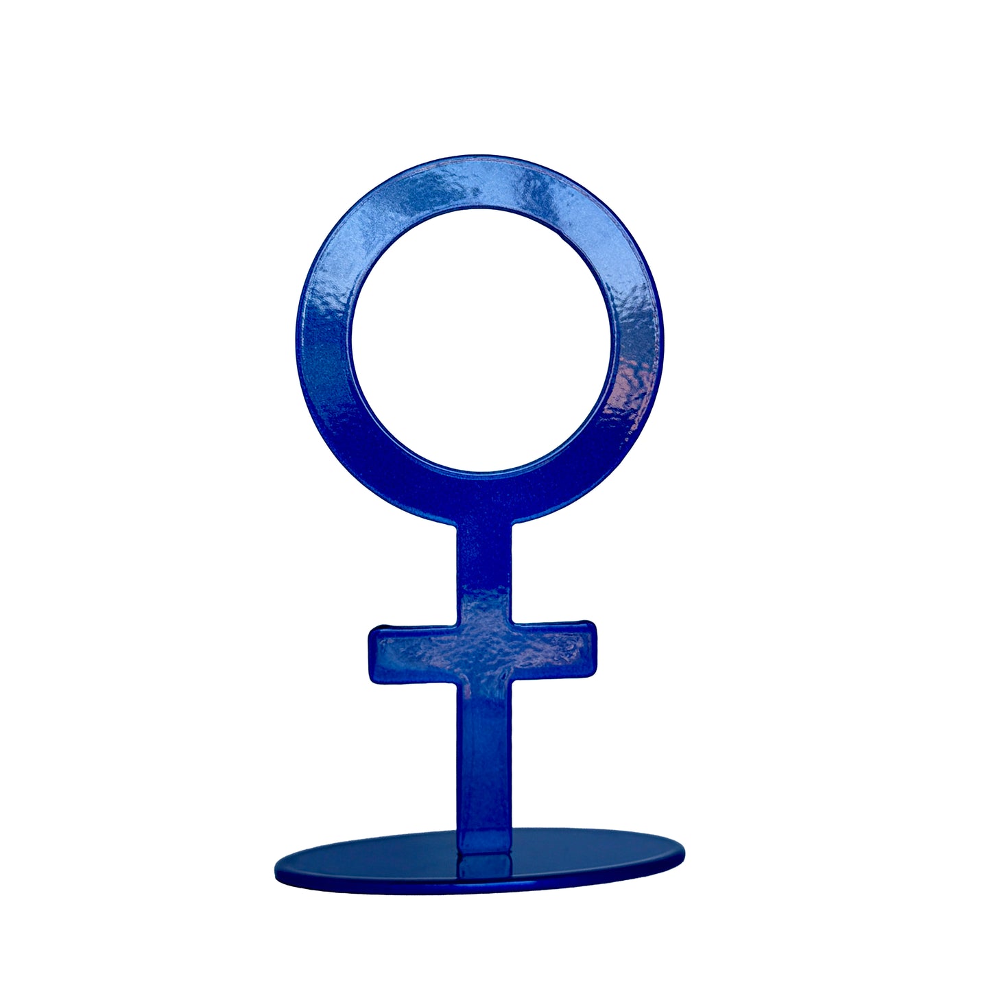 Celestial blue Venus statue