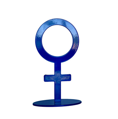 Celestial blue Venus statue