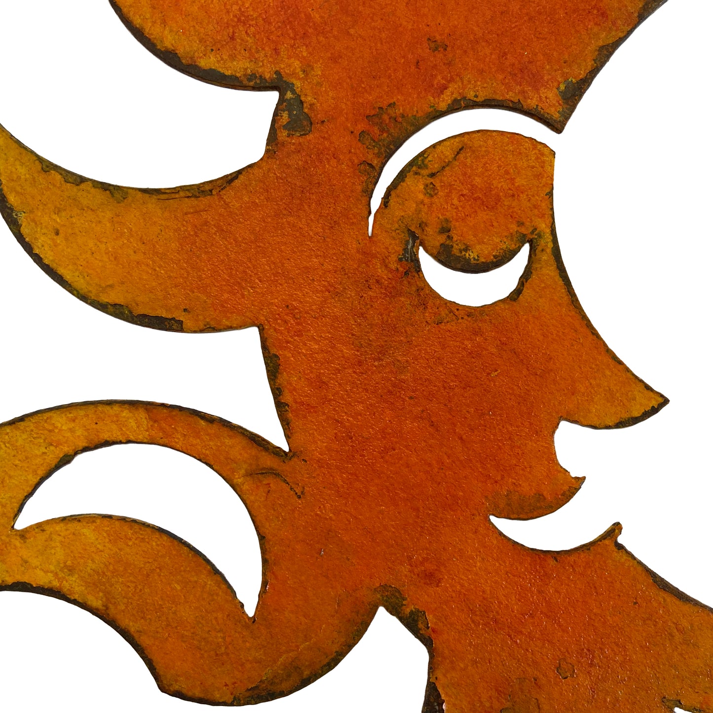 Rustic Metal Sun & Star Wall Art – Hand-Painted Plasma Cut Décor