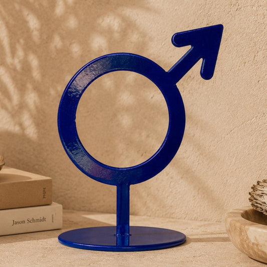 blue mars statue