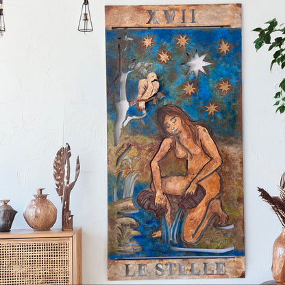 Decorative wall art with The Star design